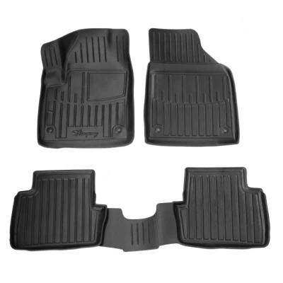 Polyurethane floor mats for Dodge Dart 2012-2016 with raised edges, 4 pcs Stingray 5053024