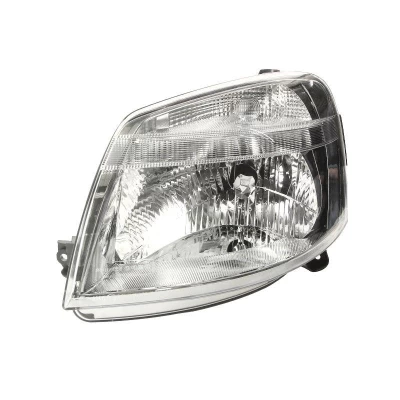 Reflektor przedni lewy Citroen Berlingo/Peugeot Partner 2003-2008, H4, regulacja elektryczna, Depo, 552-1118L-LD-EM