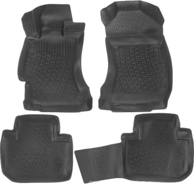 Polyurethane floor mats for Ford Focus 1 1998-2005, L.Locker, 202021301 Polyurethane floor mats for Ford Focus 1 1998-2005, L.Locker, 202021301