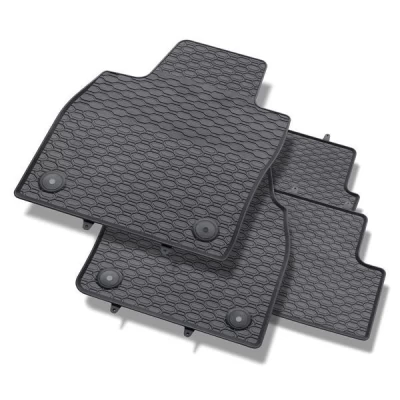 Floor mats for Volkswagen Polo 6 2017-/Fabia 3 2018-/Ibiza 5 2017-/Arona 2017-, 4 pcs, Geyer Hosaja, 889/4C
