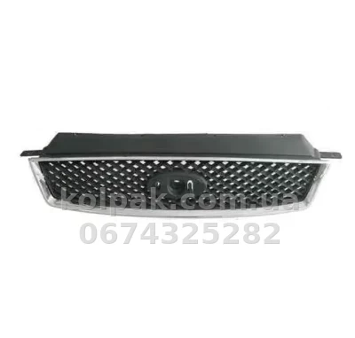 Решітка радіатора Ford C-Max 2003-2007, із хромованою рамкою, AVTM, 182534990