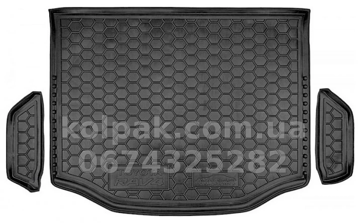Boot mat for Toyota Rav4 4 2013-, full-size, 111543 Avto-Gumm Boot mat for Toyota Rav4 4 2013-, full-size, 111543 Avto-Gumm β photo 1