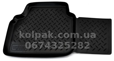 Polyurethane floor mats for Honda Civic 8 EU FD1 2006-2012, 4 doors, Norplast, NPL-Po-30-08 — photo 4
