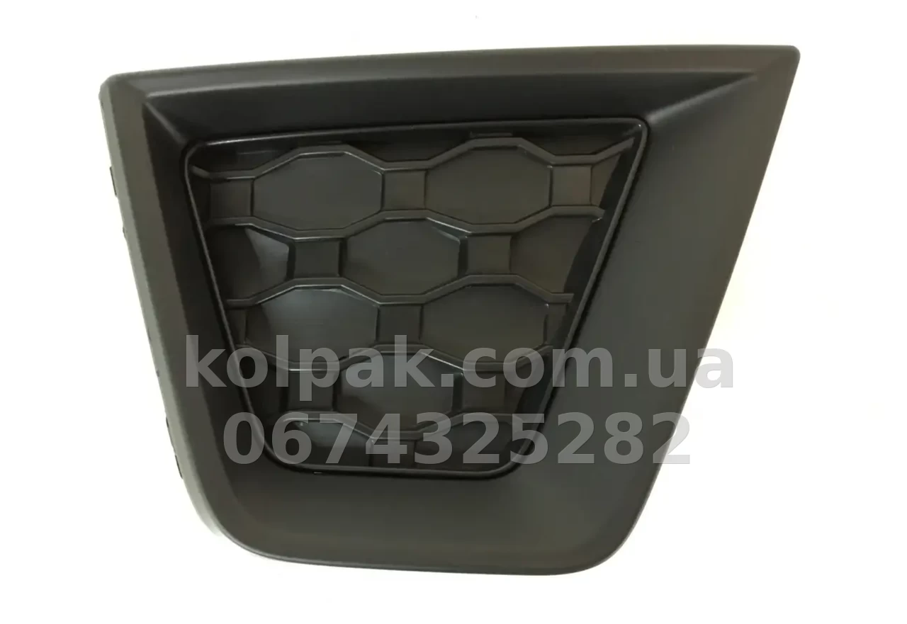 Kratka zderzaka prawa Jeep Renegade 2019-, czarna, AVTM, 6VP53LXHAA, 183817912 Kratka zderzaka prawa Jeep Renegade 2019-, czarna, AVTM, 6VP53LXHAA, 183817912 — zdjęcie 1