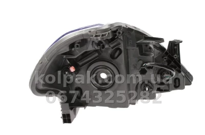 Передня ліва фара Nissan Tiida 2007-2014, H4, електричне регулювання, без моторчика, із білим покажчиком повороту, Depo, 215-11C4L-LD-EM Передня ліва фара Nissan Tiida 2007-2014, H4, електричне регулювання, без моторчика, із білим покажчиком повороту, Depo, 215-11C4L-LD-EM — фото 2