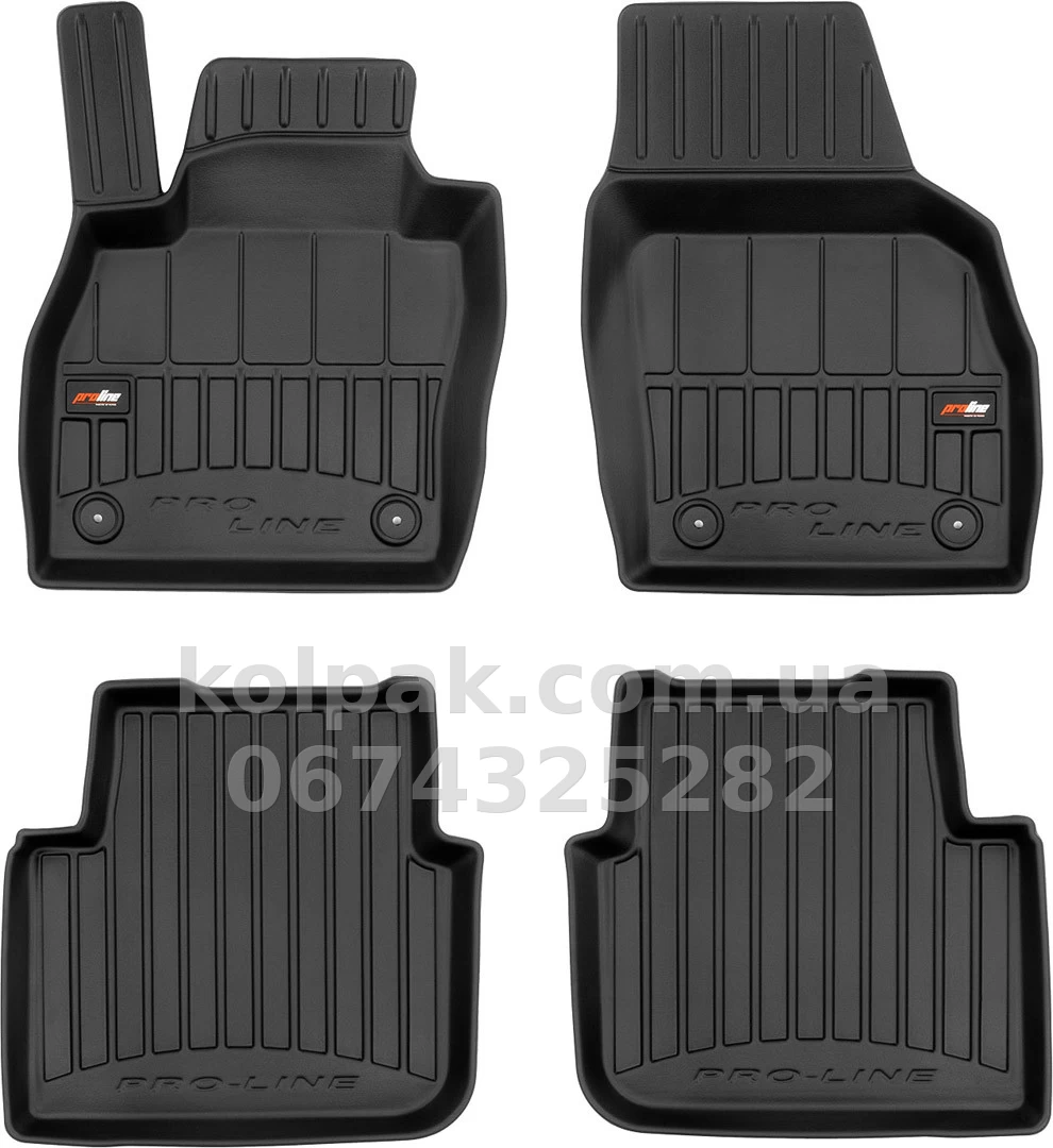Килимки в салон Skoda Kamiq 2019-, Proline 3D, Frogum, FG 3D409613 Килимки в салон Skoda Kamiq 2019-, Proline 3D, Frogum, FG 3D409613 — фото 1