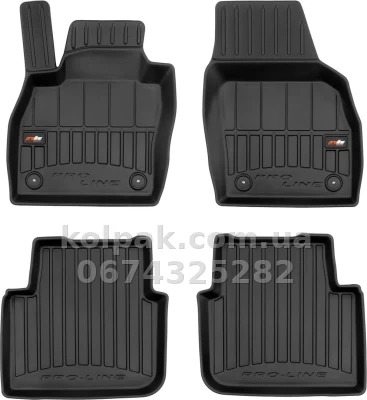 Килимки в салон Skoda Kamiq 2019-, Proline 3D, Frogum, FG 3D409613