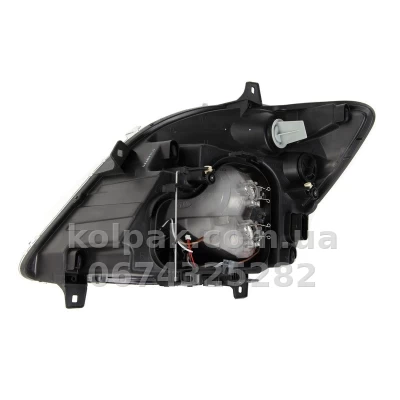 Front right headlight Mercedes-Benz Sprinter 2006-2013, H7/H7/H7/H7 + fog light, Depo, 440-1160R-LDEMF — photo 2