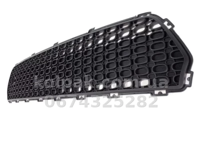 Решітка бампера Kia Cerato 2013-2016, середня, чорна, AVTM, 86522A7000, 184034910