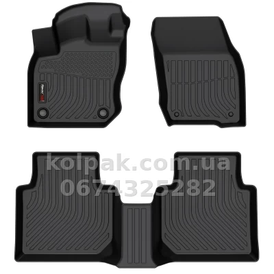 Килимки в салон Volkswagen Tiguan III Allspace 2025+ USA — HAVOC Maximum Coverage — фото 6
