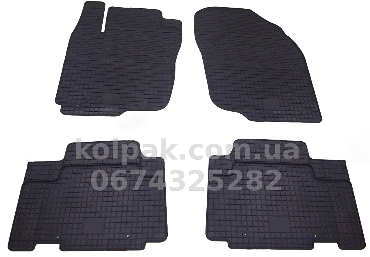 Floor mats for Toyota Rav4 2006-/2013-/Chery Tiggo 2006-, 4 pcs, Polytep, 52378 Floor mats for Toyota Rav4 2006-/2013-/Chery Tiggo 2006-, 4 pcs, Polytep, 52378 β photo 1