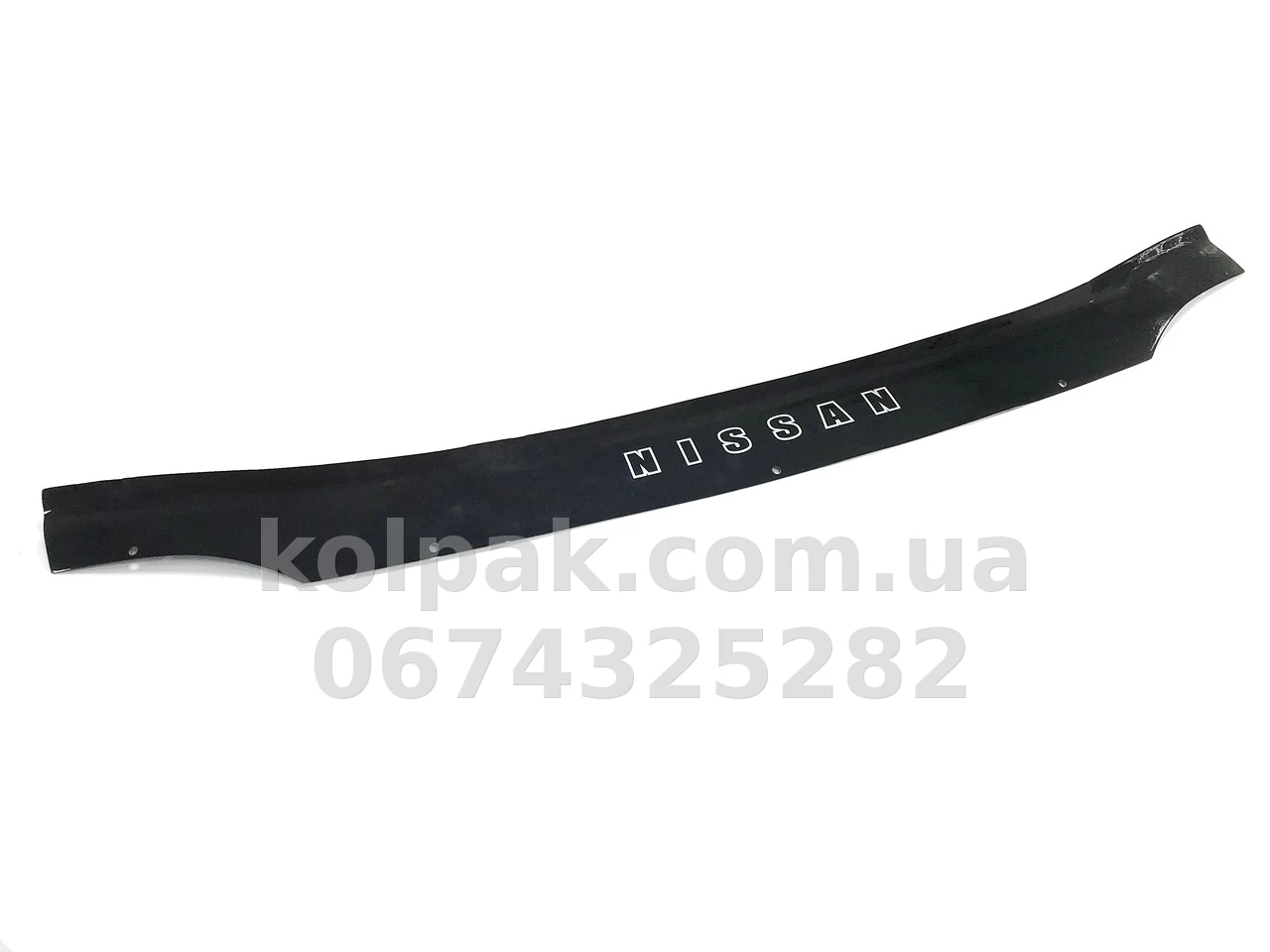 Bonnet deflector for Nissan Navara/Pickup (D22) 2001-2008 Vip Tuning NS22 Bonnet deflector for Nissan Navara/Pickup (D22) 2001-2008 Vip Tuning NS22 β photo 1