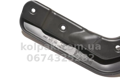 Original mud flaps for Audi A4 B9 (petrol) 2016- front 2 pcs VAG 8W5075111 — photo 5
