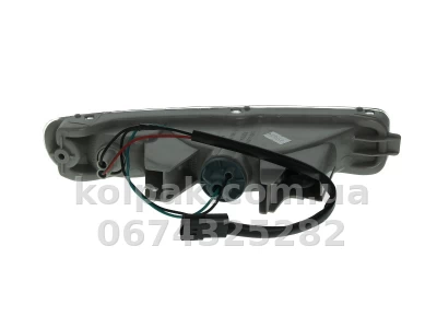 Лівий покажчик повороту Mazda 323 F (BА) 1995-1998, у бампері, + лампа, Depo, 216-1614L-AE — фото 2