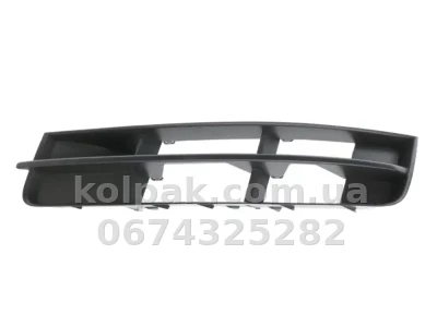 Права решітка бампера Audi Q7 2010-2015, верхня, зовнішня, крім S-Line, AVTM, 4L0807682B01C, 181234916