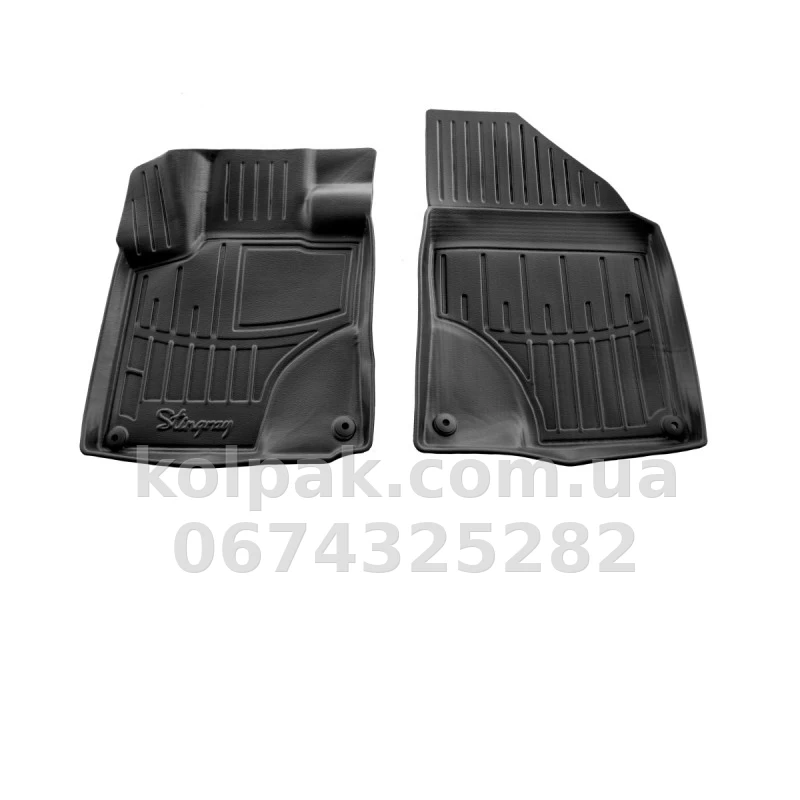 Polyurethane floor mats for Geely Coolray 2020- with raised edges, 2 pcs Stingray 5025022 Polyurethane floor mats for Geely Coolray 2020- with raised edges, 2 pcs Stingray 5025022 β photo 1