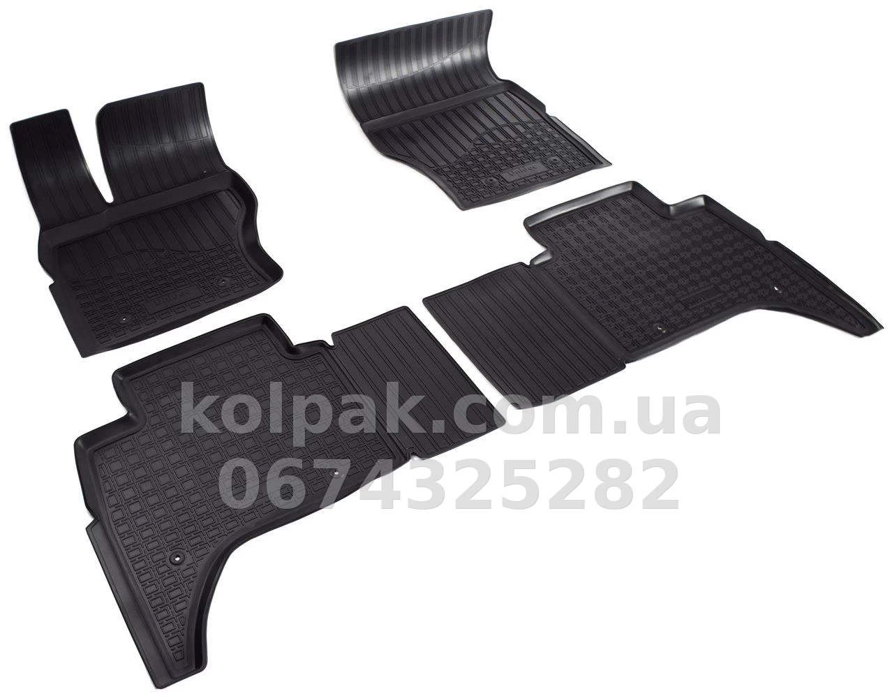 Polyurethane floor mats for Land Rover Range Rover Sport 2013-, Norplast, NPA01-C46-620 Polyurethane floor mats for Land Rover Range Rover Sport 2013-, Norplast, NPA01-C46-620 β photo 1