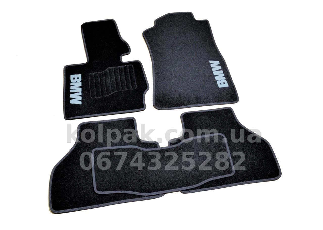Carpet floor mats for BMW X3 F25 2010-, black, 5 pcs, AVTM BLCCR1055 Carpet floor mats for BMW X3 F25 2010-, black, 5 pcs, AVTM BLCCR1055 β photo 1
