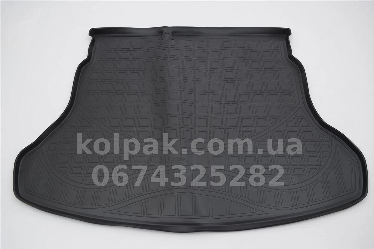 Polyurethane boot mat for Hyundai Accent SD/Solaris HCr SD 2017-, Norplast NPA00-T31-380 Polyurethane boot mat for Hyundai Accent SD/Solaris HCr SD 2017-, Norplast NPA00-T31-380 β photo 1