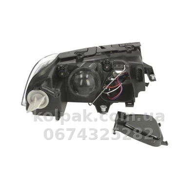 Front left headlight Volkswagen Passat B5 2001-2005, H7/H7, electric adjustment, Depo, 441-1142L-LD-EM — photo 2