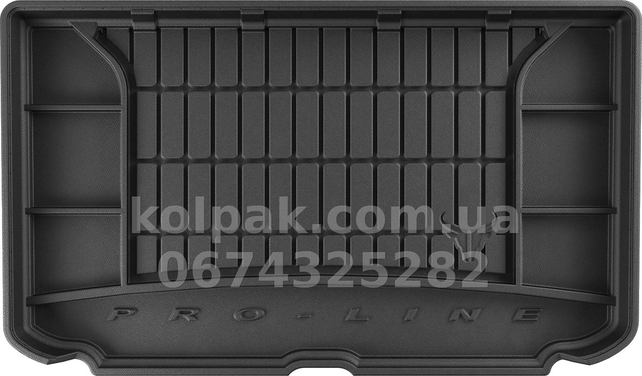 Boot mat for Opel Corsa E 2014-2019, upper level, with spare wheel, Pro-Line, Frogum FG TM406995 Boot mat for Opel Corsa E 2014-2019, upper level, with spare wheel, Pro-Line, Frogum FG TM406995 β photo 1
