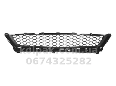 Решітка бампера Mazda 3 BK HB 2006-2009, крім MPS, середня, AVTM, BR5S501T0A, 3477 993