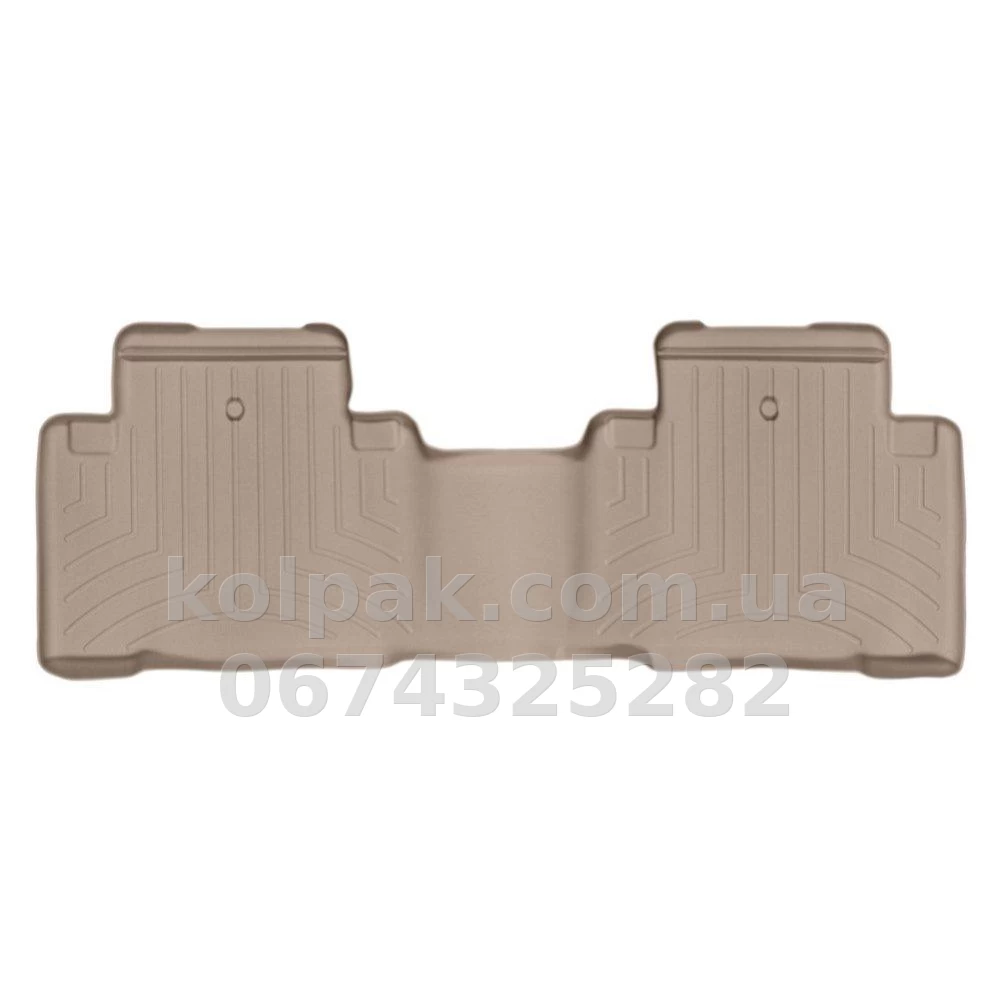 Floor mats for Acura MDX 2014-, with raised edges, rear, beige, Weathertech 455762 Floor mats for Acura MDX 2014-, with raised edges, rear, beige, Weathertech 455762 β photo 1