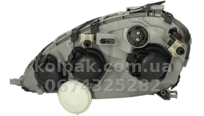 Front right headlight Mercedes-Benz A-Class W168 1997-2000, H7/H1, electric adjustment, Depo, 440-1118R-LDEM1 — photo 2