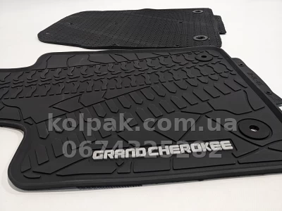 Оригінальні гумові килимки в салон Jeep Grand Cherokee 2011–2021 HAVOC, повний комплект — фото 11