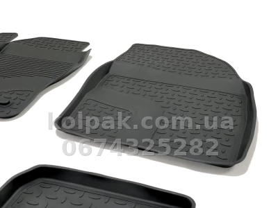 Floor mats for Ford Kuga 2008-/C-Max 2003-2010, Rubber, 5 pcs, Seintex, 01320 — photo 4