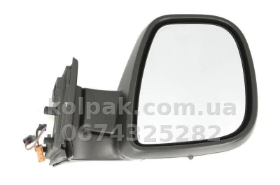 Бокове дзеркало Citroen Berlingo/Peugeot Partner 2013-, у зборі, праве, електричне регулювання, опукле, із датчиком температури, AVTM, 1608177780, 189240867