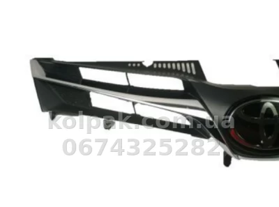 Radiator grille Toyota Sienna 2017-2020, black, with chrome moulding, AVTM, 187083990 Radiator grille Toyota Sienna 2017-2020, black, with chrome moulding, AVTM, 187083990 β photo 2