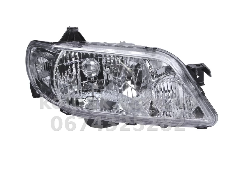 Front right headlight Mazda 323 (BJ) 2000-2004, H4, manual adjustment, Depo, 216-1144R-LD-EM Front right headlight Mazda 323 (BJ) 2000-2004, H4, manual adjustment, Depo, 216-1144R-LD-EM β photo 1