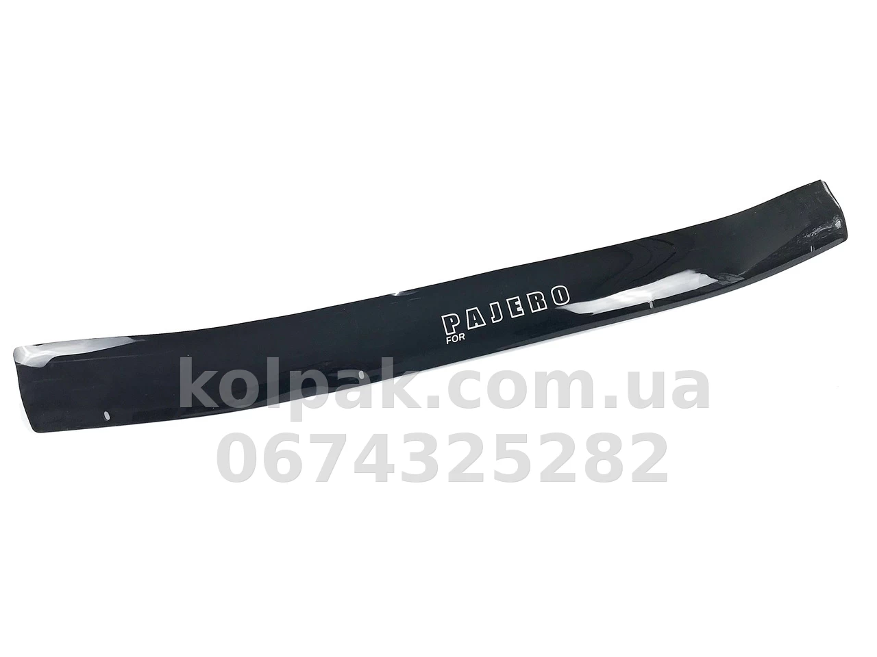 Bonnet deflector for Mitsubishi Pajero Wagon II 1991-1998 Vip Tuning MSH11 Bonnet deflector for Mitsubishi Pajero Wagon II 1991-1998 Vip Tuning MSH11 β photo 1