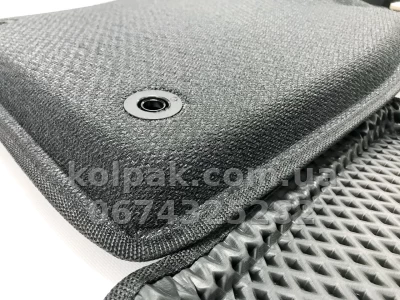 Floor mats for Ford Kuga 2013-2016, EVA, black, 5 pcs, Seintex, 95280 — photo 7