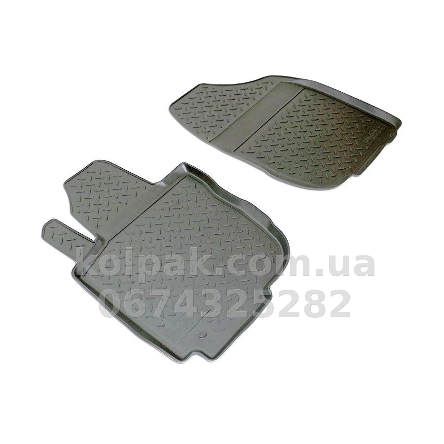 Polyurethane floor mats for Toyota Rav4 2009-2013, front, Norplast, NPL-Po-88-47 Polyurethane floor mats for Toyota Rav4 2009-2013, front, Norplast, NPL-Po-88-47 β photo 1