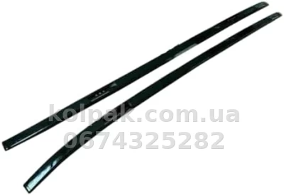 Інтегровані рейлінги HAVOC Toyota RAV4 XA50 2019–2025, чорні — фото 2