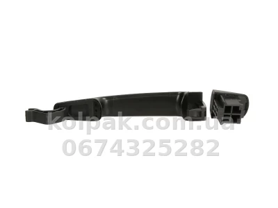 Задня ручка відчинення дверей Citroen Jumpy/Fiat Scudo/Peugeot Expert 2007-2016, ліва=права, для зсувних дверей AVTM, 9681732188, 6012440 — фото 2