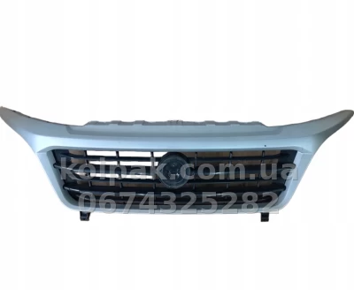 Решітка радіатора Fiat Ducato 2014-, чорна, без рамки, AVTM, 182615990