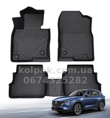 Всепогодні килимки в салон Mazda CX-5 2017–2025 Європа HAVOC Maximum Coverage — фото 10
