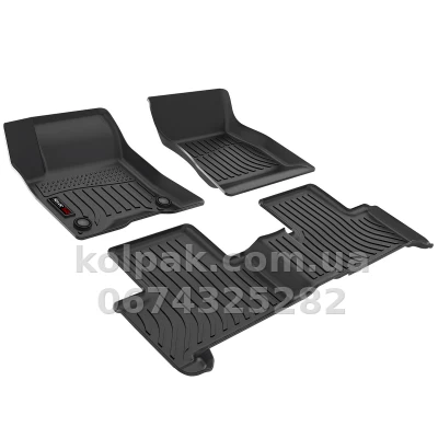 Всепогодні килимки в салон Mercedes EQB SUV X243 250+/300/350 2022–2026 HAVOC™ Maximum Coverage Всепогодні килимки в салон Mercedes EQB SUV X243 250+/300/350 2022–2026 HAVOC™ Maximum Coverage — фото 3