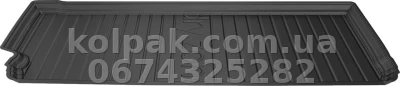 Boot mat for Tesla Model X 10/2016-, 6-7 seats, front boot, Dry-Zone, Frogum FG DZ548416 — photo 2