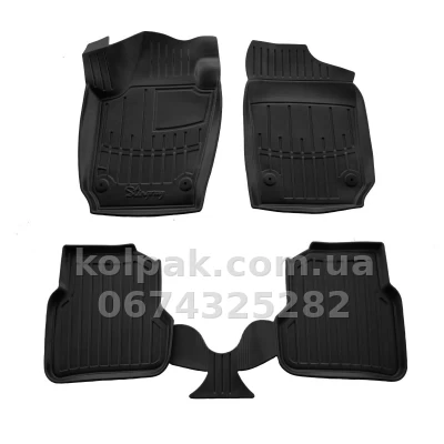 Поліуретанові килимки в салон Seat Ibiza 4 6J 2008-2017 з бортиком, 4 шт. Stingray 5048034