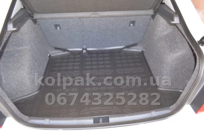 Polyurethane boot mat for Hyundai Accent SD/Solaris HCr SD 2017-, Norplast NPA00-T31-380 Polyurethane boot mat for Hyundai Accent SD/Solaris HCr SD 2017-, Norplast NPA00-T31-380 β photo 2