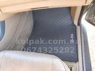Килимки BMW X5 E53 1999–2006 з логотипом HAVOC Originals — фото 12