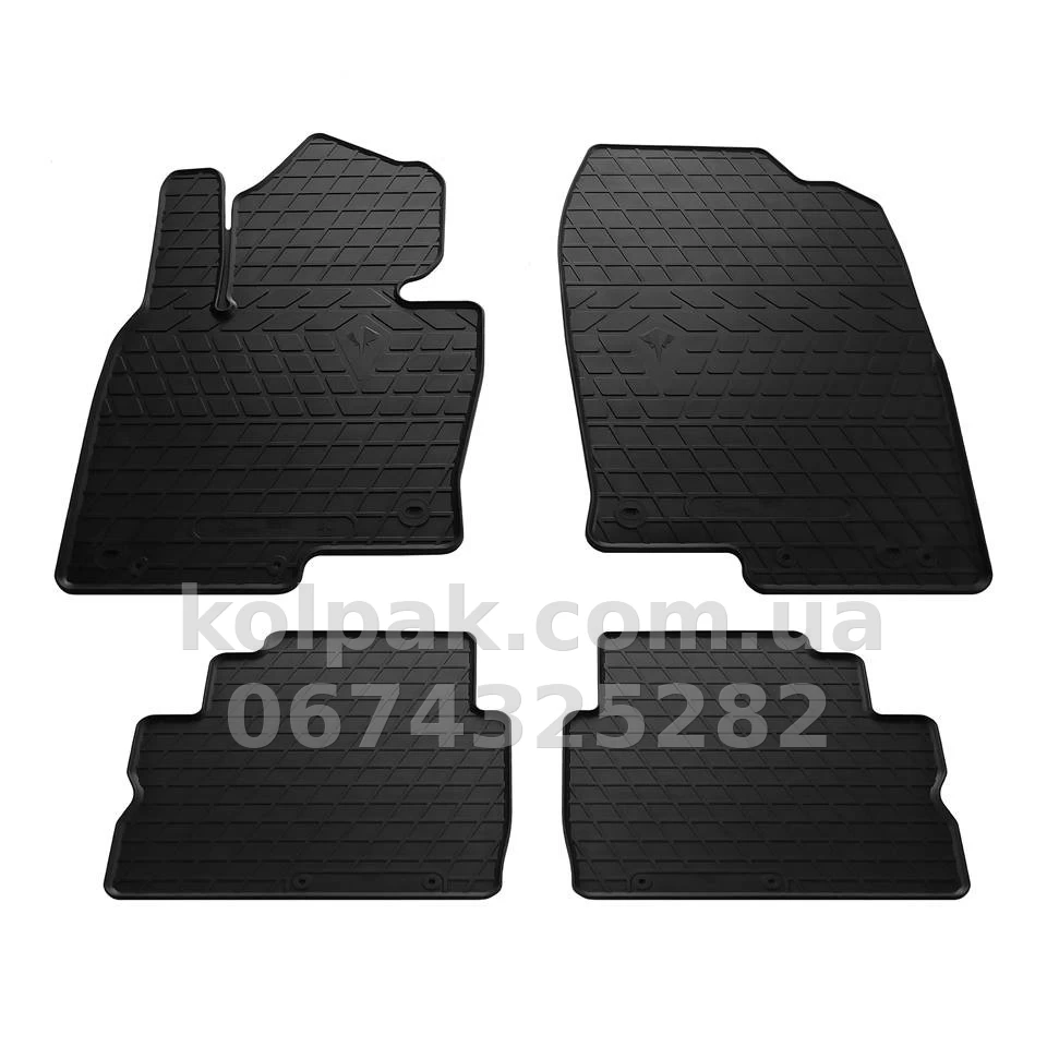 Floor mats for Mazda CX-5 2017-, 4 pcs, Stingray, 1011094 Floor mats for Mazda CX-5 2017-, 4 pcs, Stingray, 1011094 β photo 1
