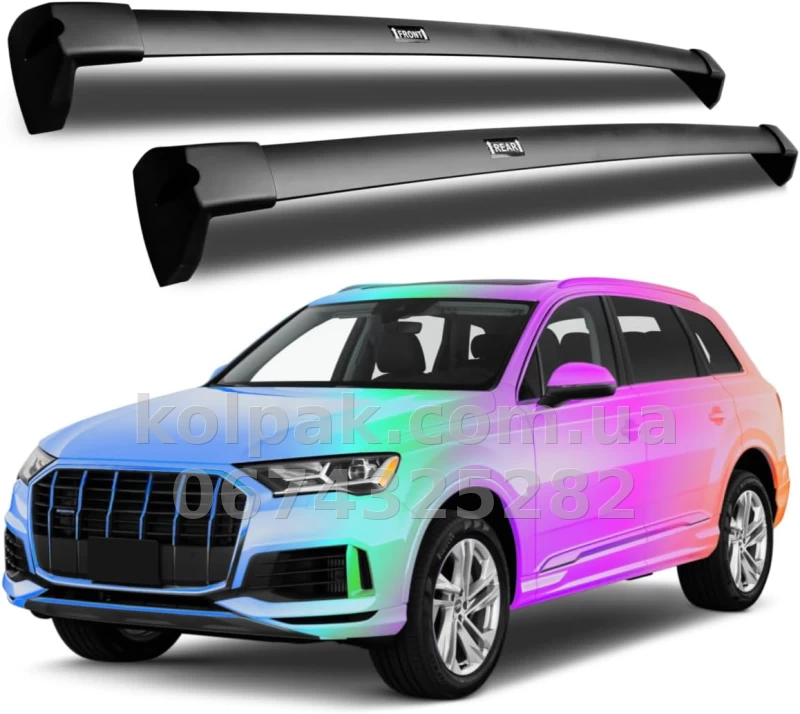 Поперечки HAVOC на рейлінги Audi Q7 II (4M) 2015–2025