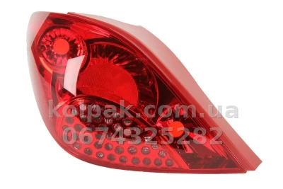 Rear left light Peugeot 207 2006-2009, Depo, 550-1944L-UE — photo 2