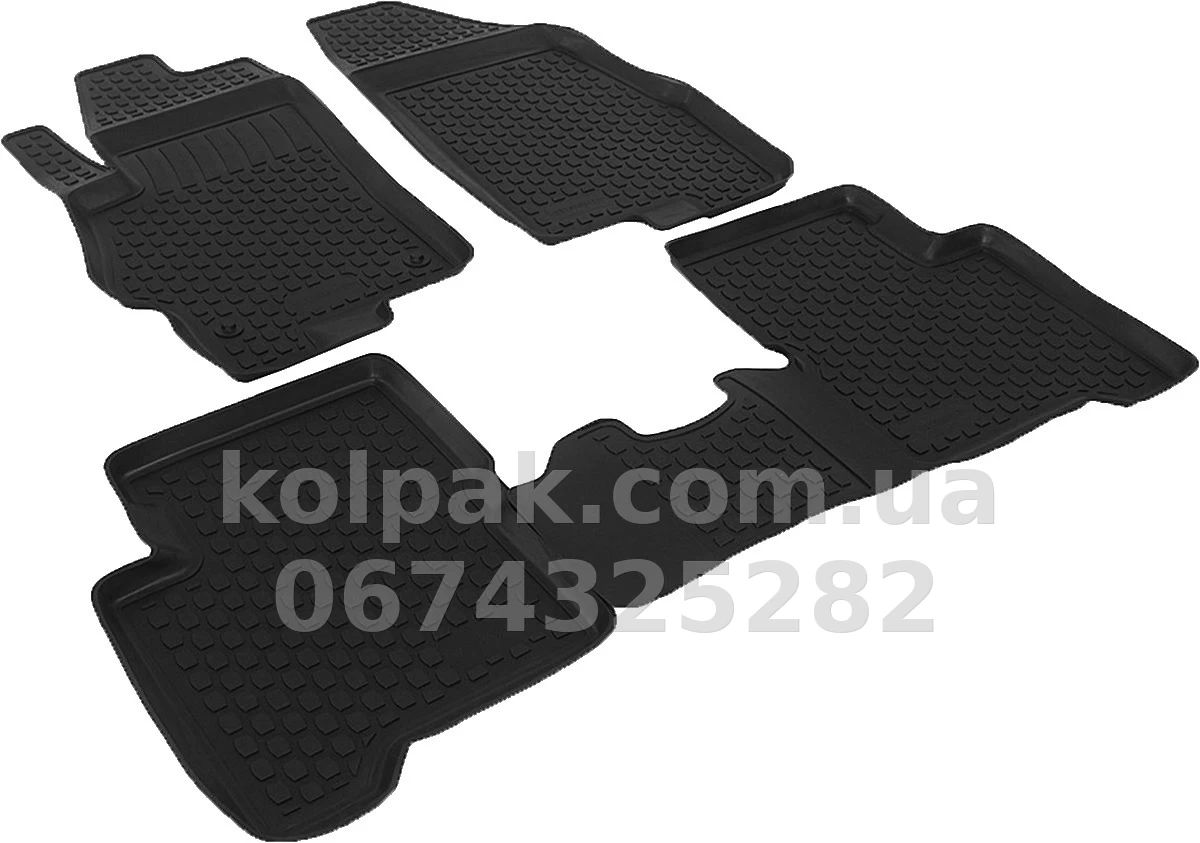 Polyurethane floor mats for Fiat Linea 2009-, L.Locker, 215060101 Polyurethane floor mats for Fiat Linea 2009-, L.Locker, 215060101 β photo 1