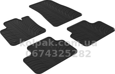 Килимки в салон Volvo C40 Recharge 2021-, GledRing, GR 0396